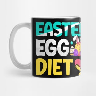 Easter Egg Diet Funny Easter T Shirt Design Mug